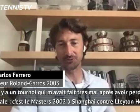 ATP - Ferrero : Ma plus grande déception ? Le Masters 2002 contre Hewitt