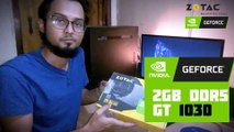 ZOTAC Nvidia GeForce GT 1030 Unboxing & Price-Budget killer Graphics Card