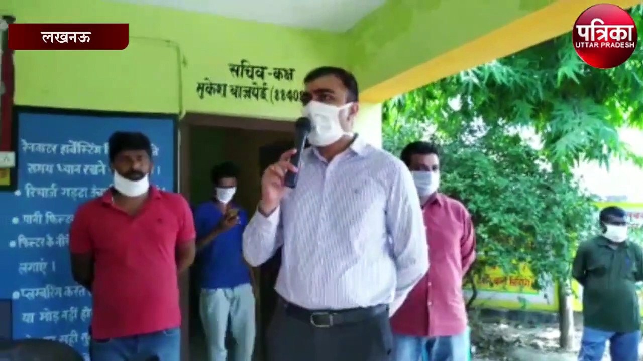 जिलाधिकारी ने किया लालपुर गांव का निरीक्षण और क...