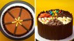 Oddly Satisfying Chocolate Cake Decorating - Chocolate Cake Tutorials - Perfect Cake Compilation