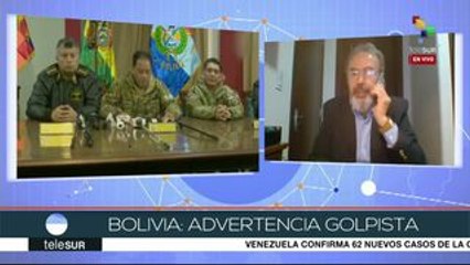 Richter: factores de poder en Bolivia encaminados a postergar elección