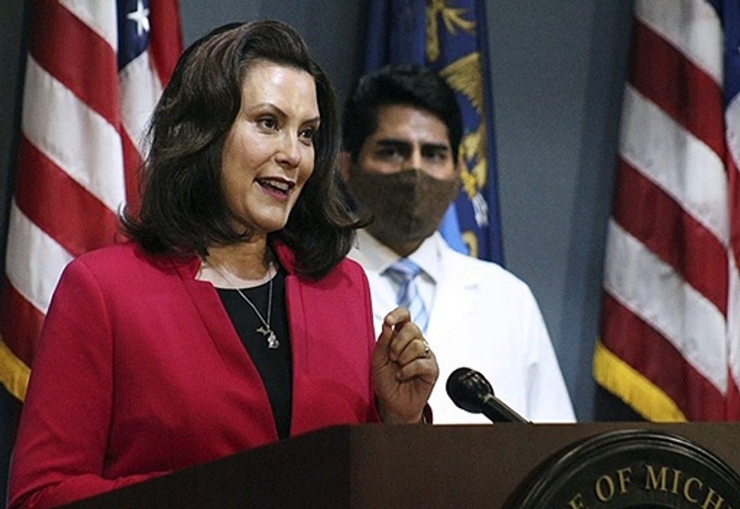 Whitmer Extends Michigan's Stay-at-home Order Until June 12 - Video ...