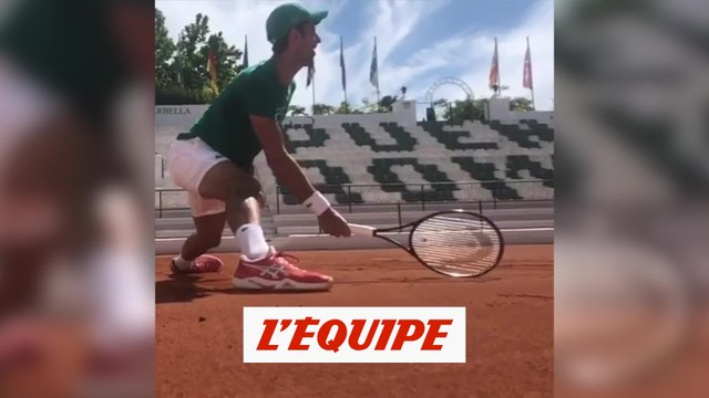 Novak Djokovic, roi de la glisse - Tennis - WTF