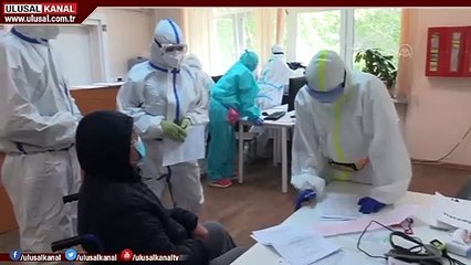 Rus doktorların salgınla mücadelesi