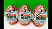 Unwrapping and Opening Barbie Kinder Surprise Chocolate Easter Eggs