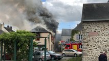 Incendie magasin Espace beauté