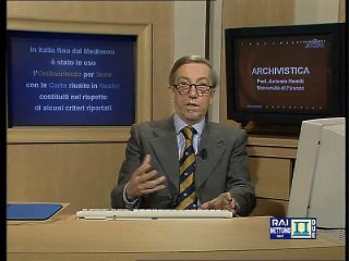 Archivistica generale - Lez 22 - Il registro di protocollo.Gli elementi variabili e il titolario di classificazione