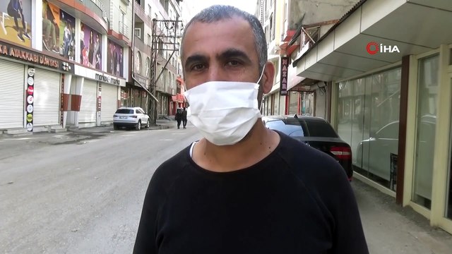 Yüksekova’da sokağa çıkma kısıtlamasının birinci gününde sokaklar bomboş