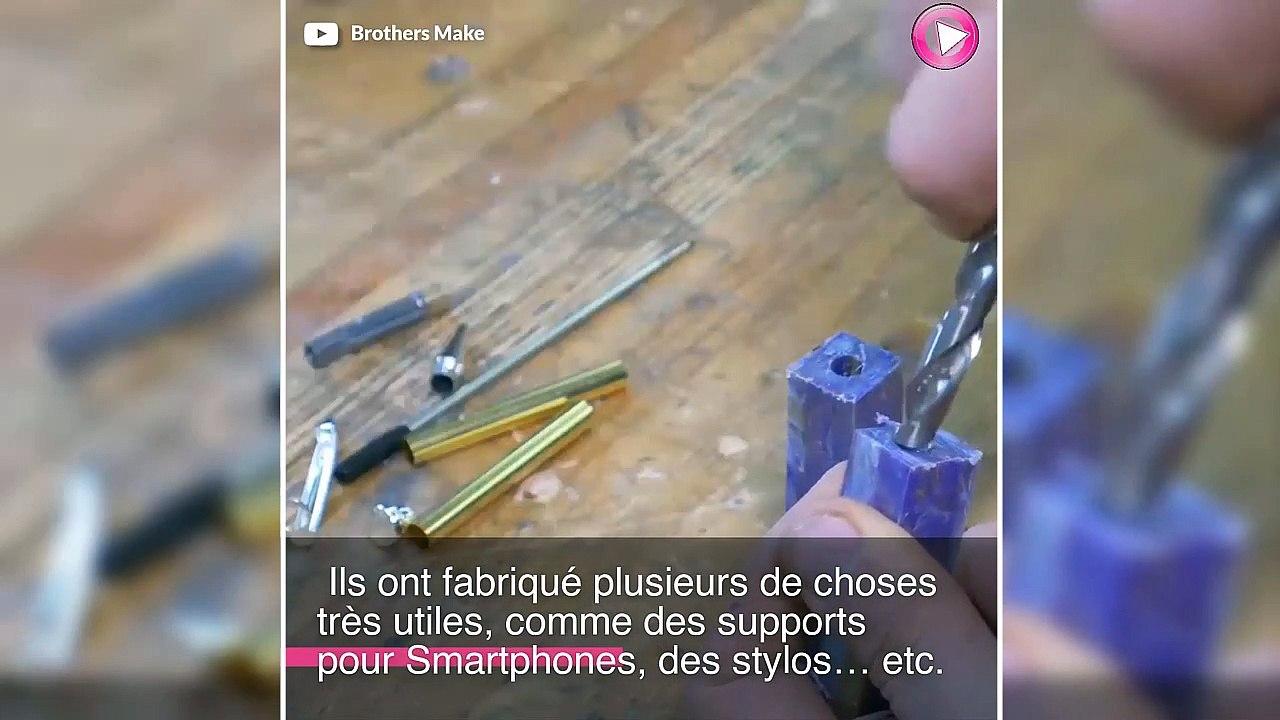 Ils recyclent du plastique pour en faire des stylos !