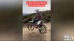 XOBIKER - TlKT0K - DIRTBIKE - Had to repost because tik tok removed it Lets make it go viral since tiktok hates me foryou fyp foryoupage dirtbike california