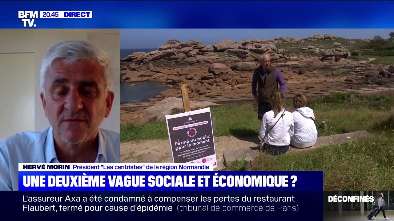 Coronavirus: le président de la région Normandie Hervé Morin "craint une situation économique et sociale très compliquée"