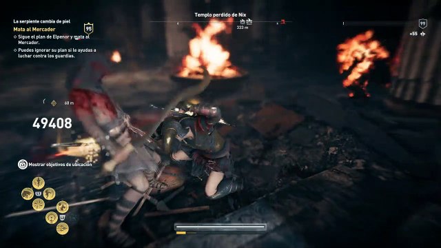 Assassin’s Creed® Odyssey Atlantis, Gameplay 23, Ayudandoa Elpenor a acabar con el Mercader