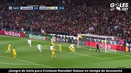 ¡Sangre de hielo para Cristiano Ronaldo! Golazo en tiempo de descuento