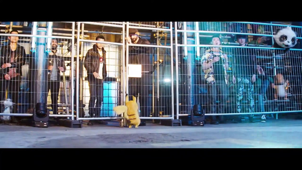 Pokémon Detective Pikachu Movie (2019) - Clip -Pikachu Battles Charizard