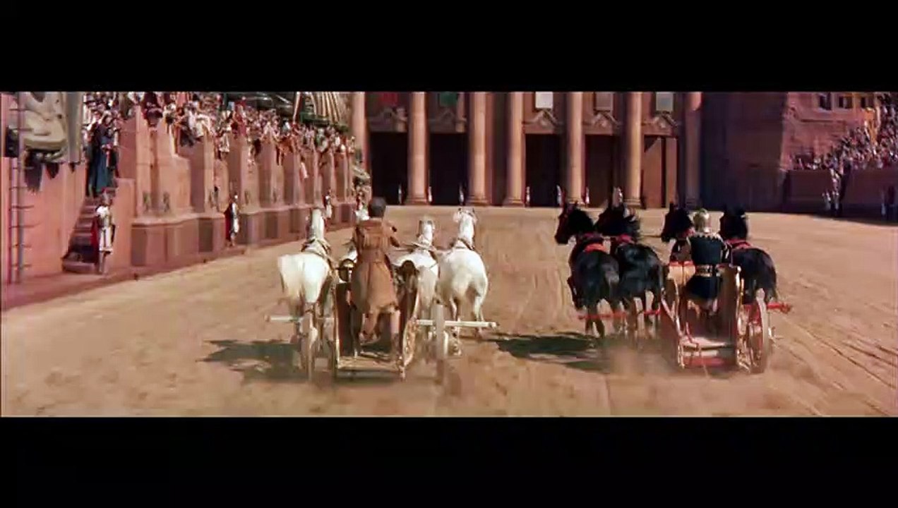 BenHur movie (1959) clip The Epic Chariot Race video Dailymotion