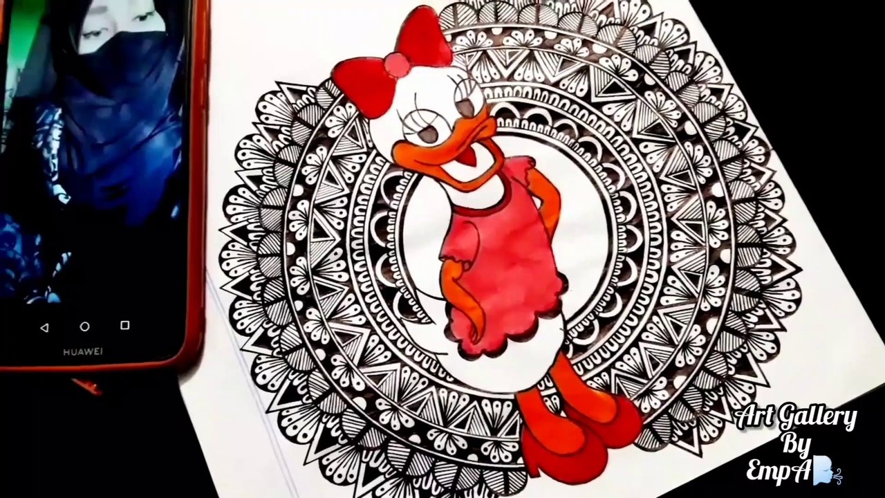 How to Art Mandala step by step❤
