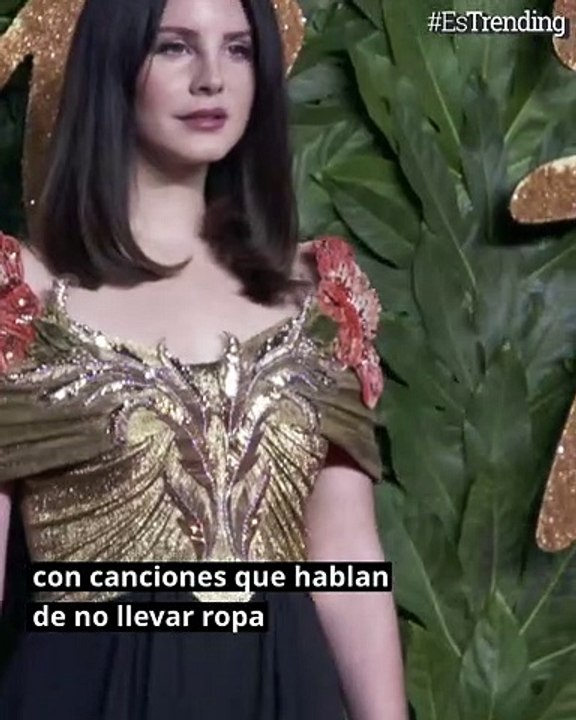 Lana del Rey se defiende ante quienes la critican por "glamourizar el abuso"