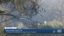 Crews battling 'Cottonwood Fire' burning in Pinal County