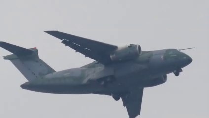 Embraer KC-390 em Sao Paulo