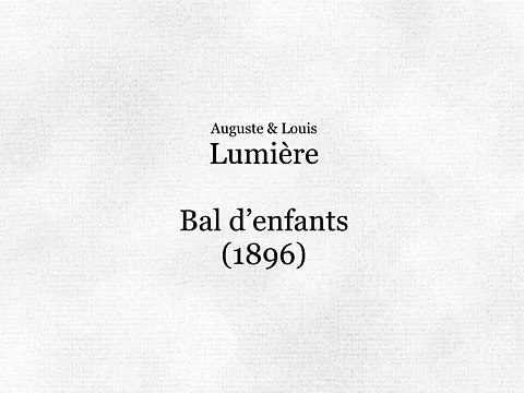 Bal d’enfants (Baile de niñas) [1896]