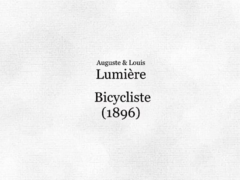 Bicycliste (Ciclista) [1896]