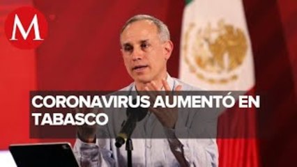 Tabasco, lejos de saturación hospitalaria por covid-19: López-Gatell