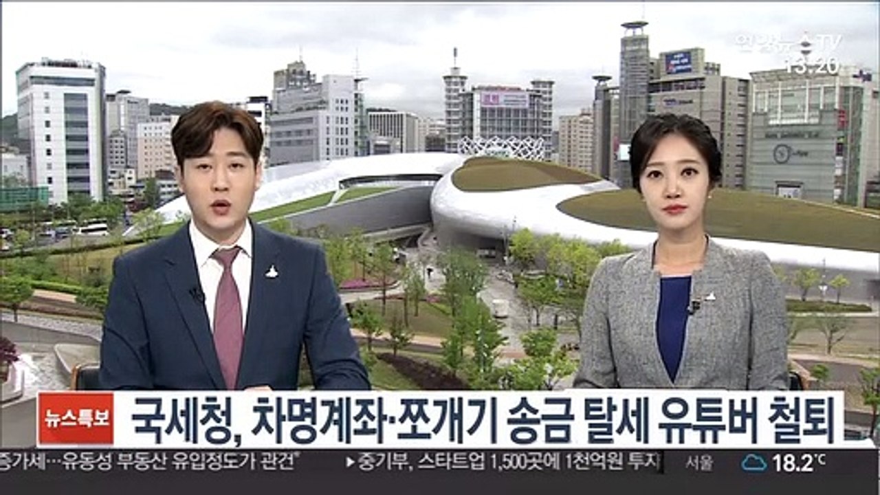 국세청, 차명계좌·쪼개기 송금 탈세 유튜버 철퇴