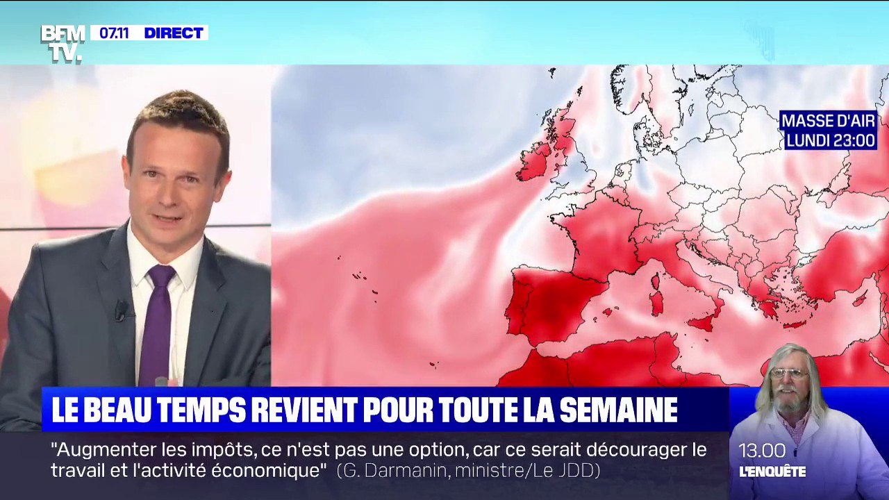 Le beau temps va s'installer toute la semaine prochaine