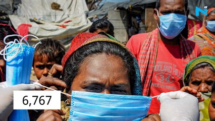 India sees biggest spike in Covid-19 with 6,767 cases; tally reaches 1,31,868
