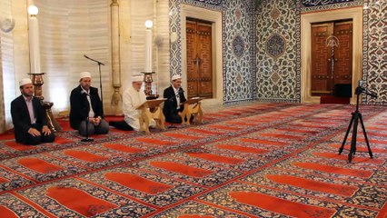 Selimiye Camisi'ndeki Ramazan Bayramı programı sosyal medyadan canlı yayınlandı - EDİRNE