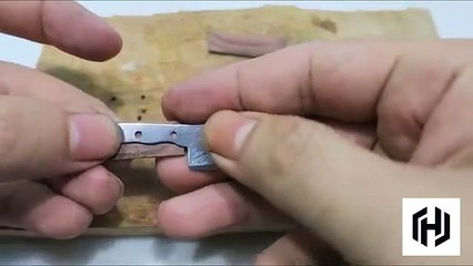 How To Make a Mini Meat Cleaver - Worlds Best Fridge Magnet