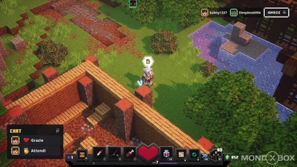 Minecraft Dungeons - Gameplay co-op ITALIANO