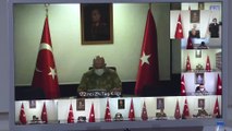Milli Savunma Bakanı Akar ve TSK'nin komuta kademesinden sınır hattında bayram - HATAY