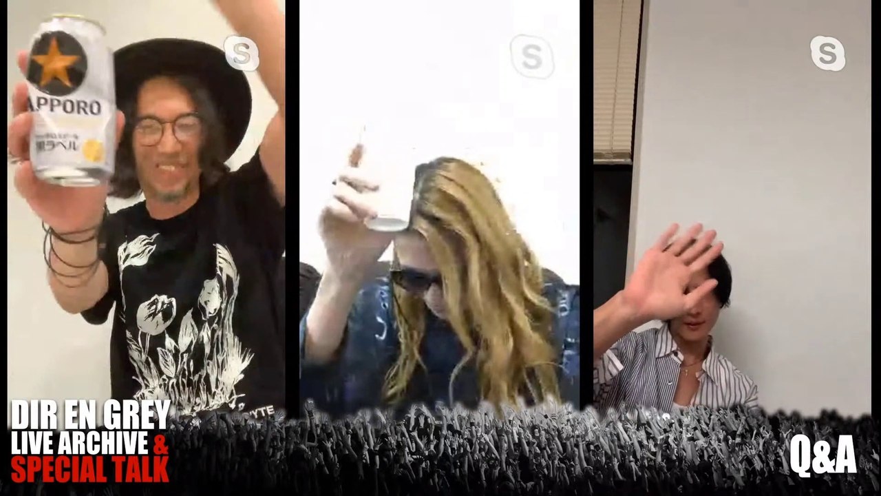 DIR EN GREY LIVE ARCHIVE & SPECIAL TALK #DAY2 - Die & Toshiya [PART3/2]