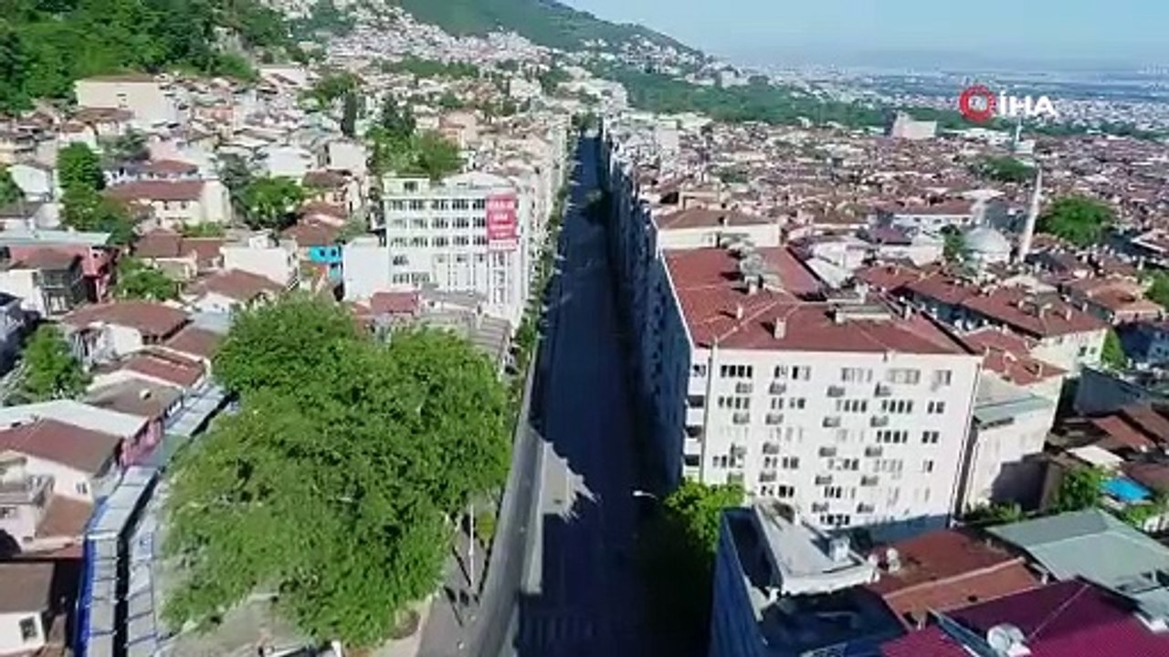 Bayramda Bursa sokakları sessiz kaldı