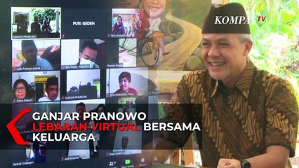 Lebaran dengan Silaturahmi Online dan Open House Virtual versi Ganjar Pranowo