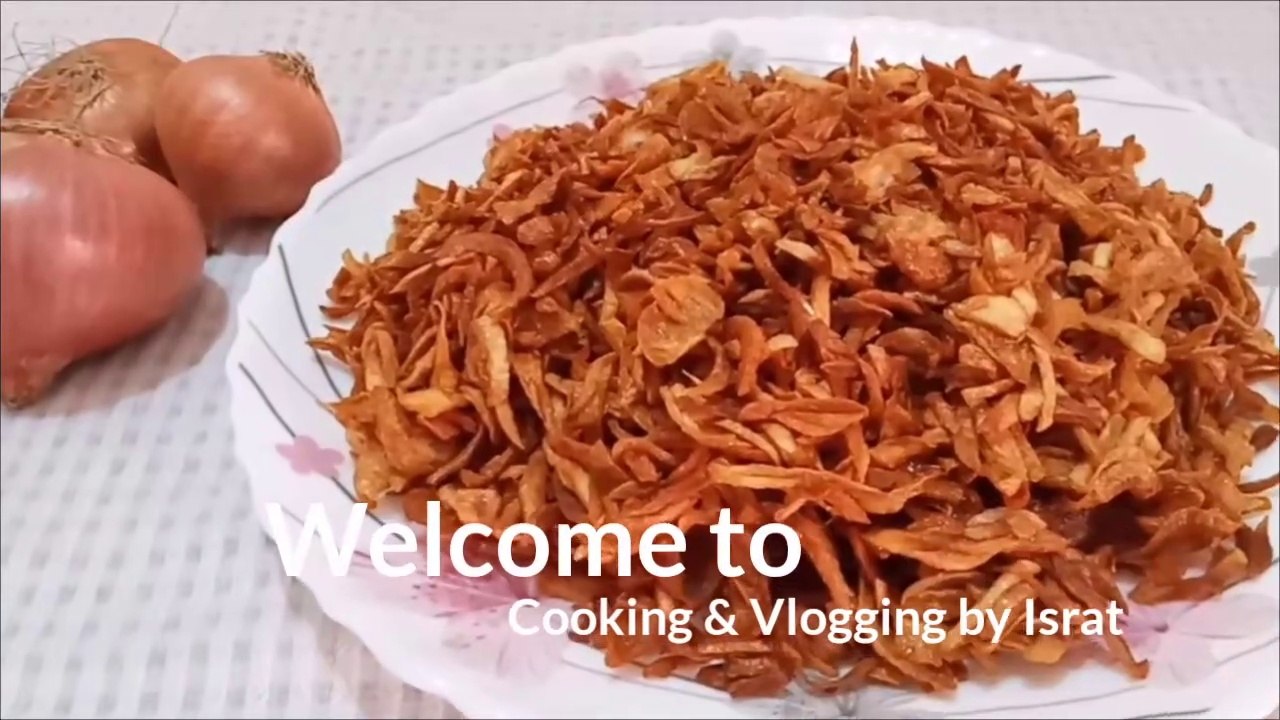Crispy Fried Onion. Bangladeshi peyaj fried recipe