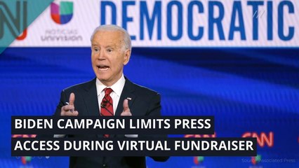 Biden campaign limits press access during virtual fundraiser, and other top stories from May 24, 2020.