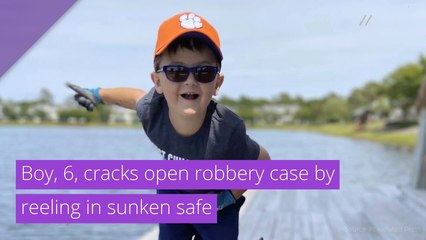 Boy, 6, cracks open robbery case by reeling in sunken safe , and other top stories from May 24, 2020.