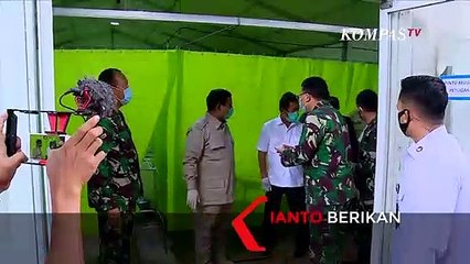 Pesan Menhan Prabowo bagi Pejuang Covid-19 di Hari Idul Fitri: Teruslah Bersemangat!