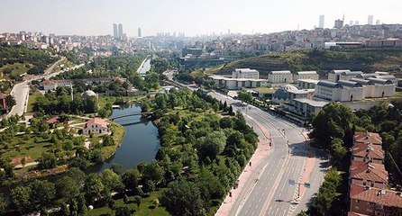 İstanbul’da Ramazan Bayramı’ndaki sessizlik havadan görüntülendi