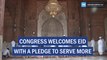 Congress pledges for service and harmony