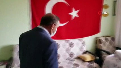 Şehit ailelerine bayram ziyareti