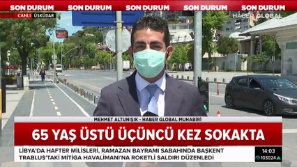 65 yaş üstü vatandaşlar üçüncü kez sokakta