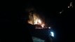 अज्ञात कारणों से लगी आग,2 दुकान जलकर राख के ढेर में तब्दील