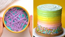 Homemade Colorful Cake Recipes - Satisfying Cake Design For Beginner - Perfect Cake Decorating Ideas