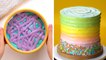 Homemade Colorful Cake Recipes - Satisfying Cake Design For Beginner - Perfect Cake Decorating Ideas