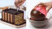 How To Make Balloon Chocolate Bowls - Most Satisfying Chocolate Cake Recipes - Perfect Cake Videos