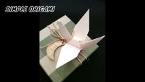 Origami Paper Crane - Orizuru - Simple Origami - Tutorial - How to Make An Origami Crane