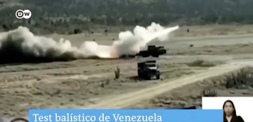Venezuela testa mísseis Smerchs